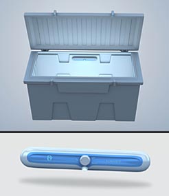 Mountable Auto-On Motion LED Box Light