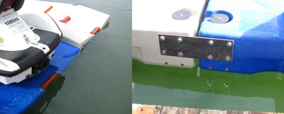 Side-by-Side PWC port connecting for Connect-A-Port